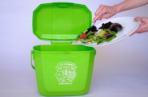 Recycle Center: Free Food Scrap Pail Distribution