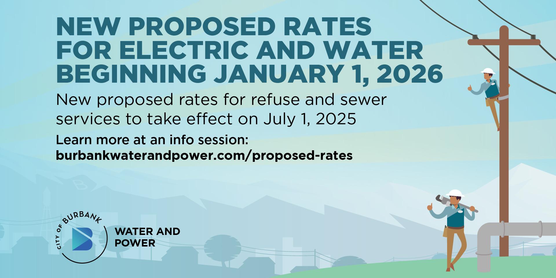 Townhall #2,  Burbank Water and Power Proposed Rate Increases