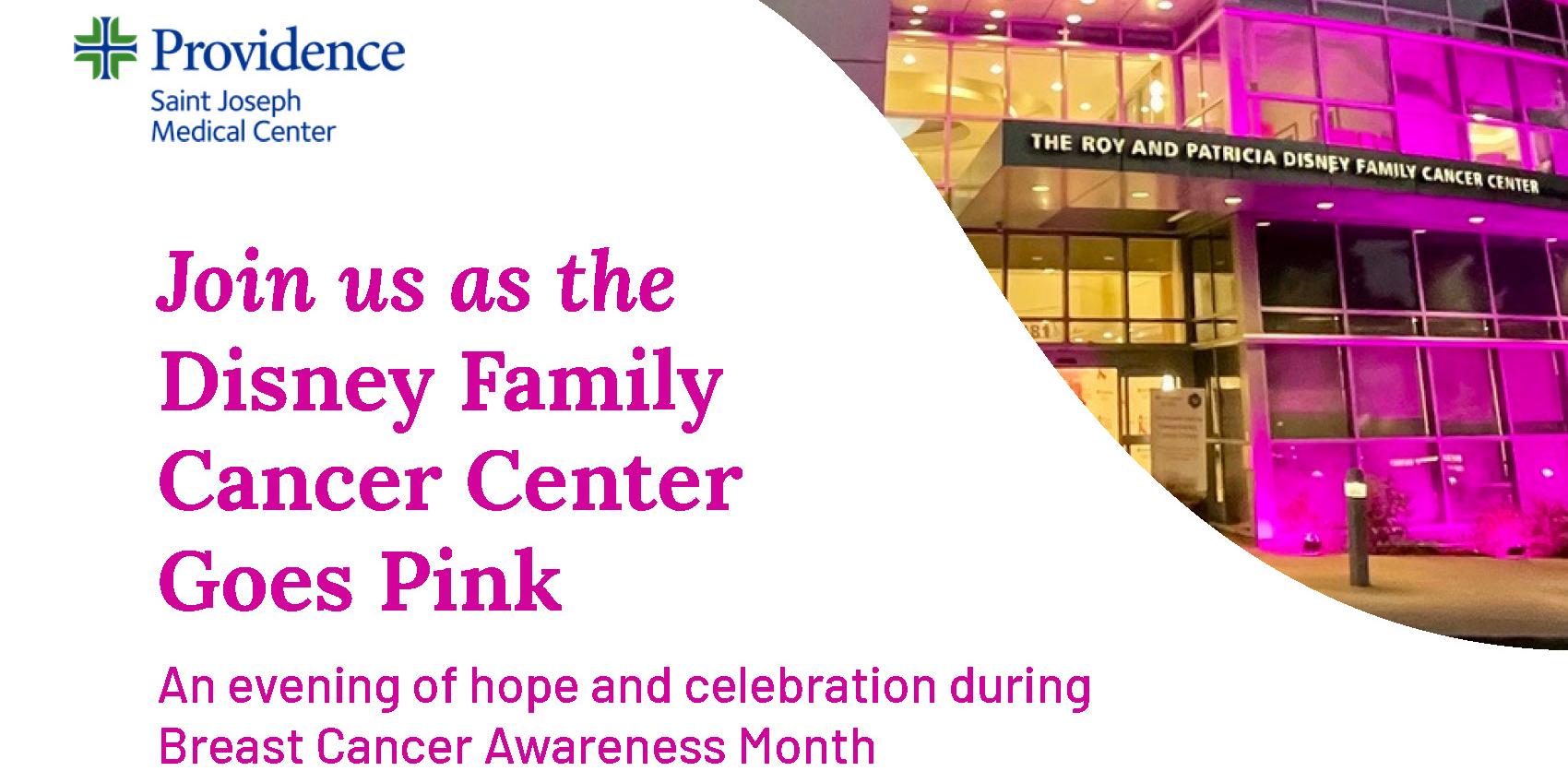 Breast Cancer Awareness Lighting Ceremony