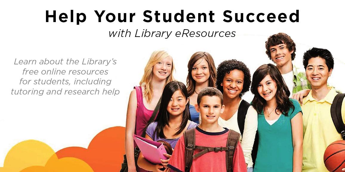 Library: Help Your Student Succeed with Library eResources - online