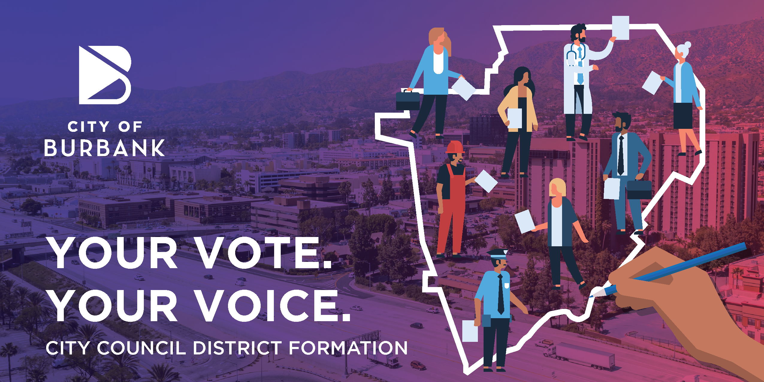 City of Burbank City Council District Formation - Public Hearing #5 of 5