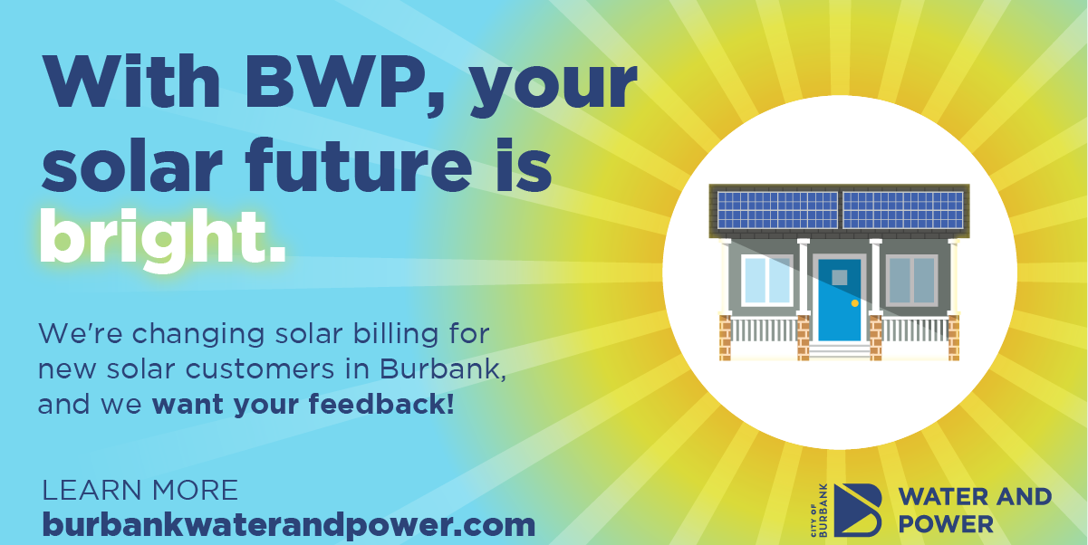 A Brighter Future with Solar Energy in Burbank - VIRTUAL ONLY MEETING
