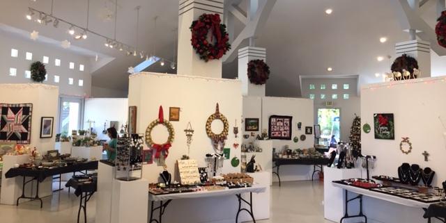 Holiday Boutique (December 3-16) at the Betsy Lueke Creative Arts Center