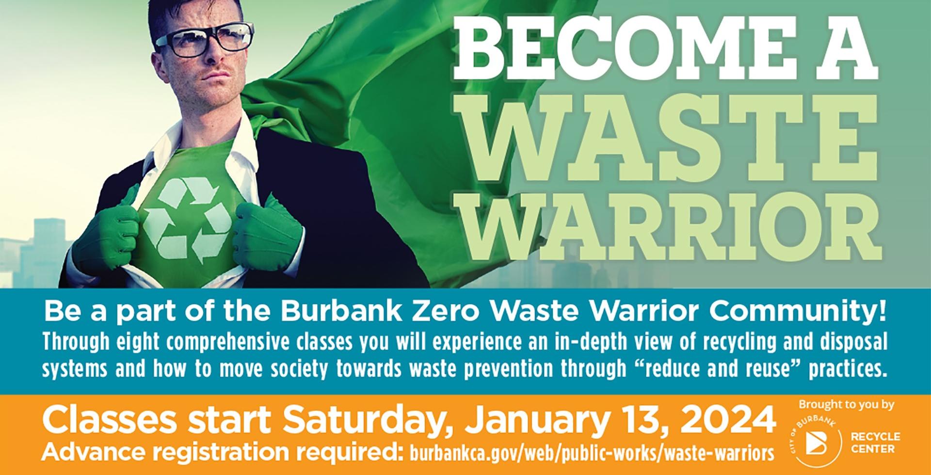 Waste Warrior Program Registration Deadline