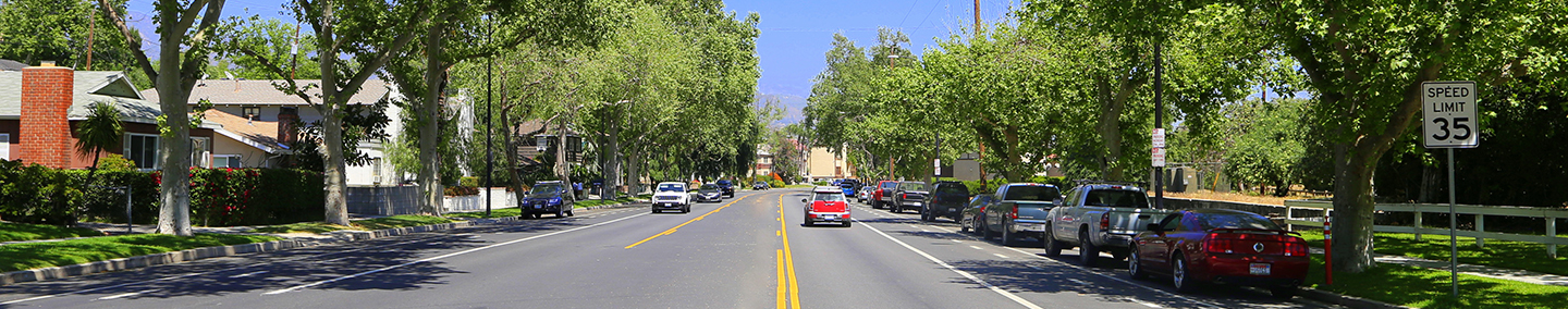 Burbank neighborhood street