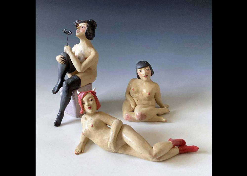 Felicia-Nilson 'Three Maquettes' Image