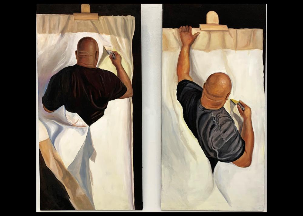 Birth of a Reflection Painter Reveal #9 Gesso & #10 Scrub Image