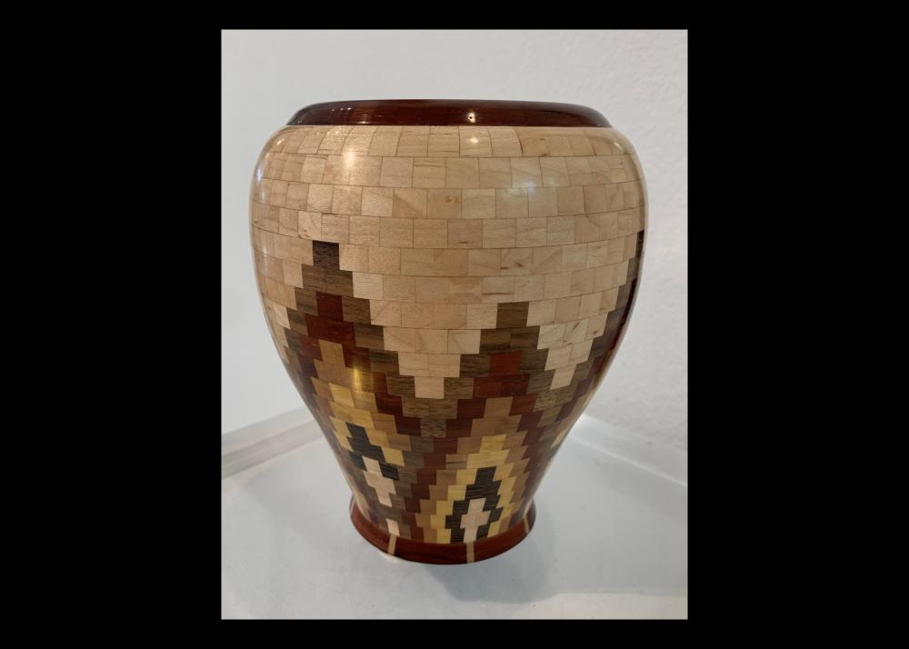Wood Vase Image
