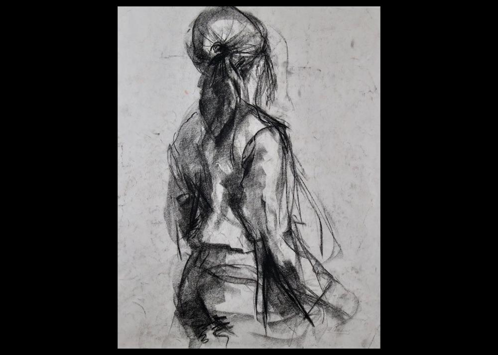 Girl Back Ponytail Image