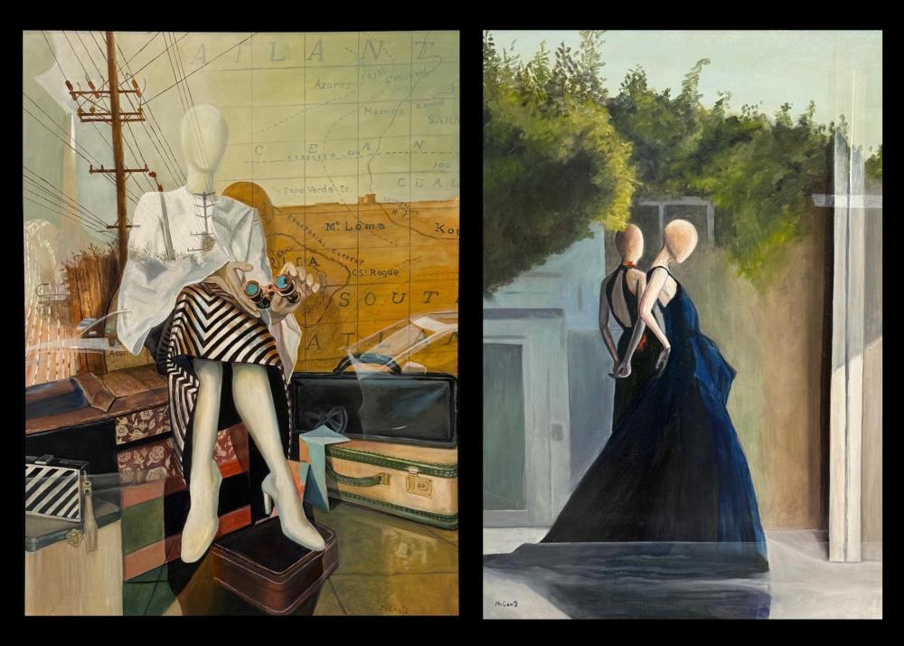 The Traveller  & The Twins in the Window Image