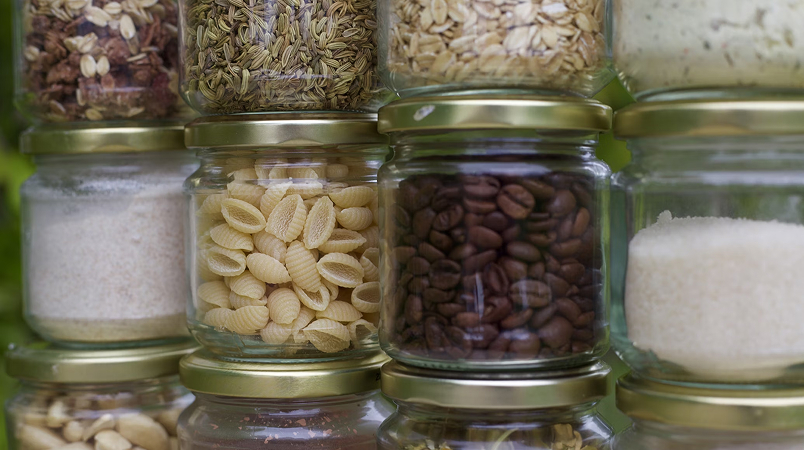 food storage jars