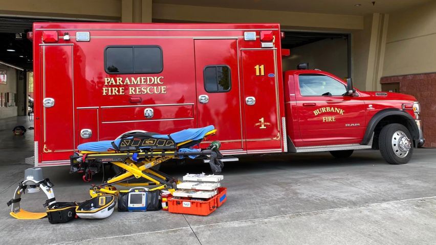 Paramedic Fire Rescue vehicle