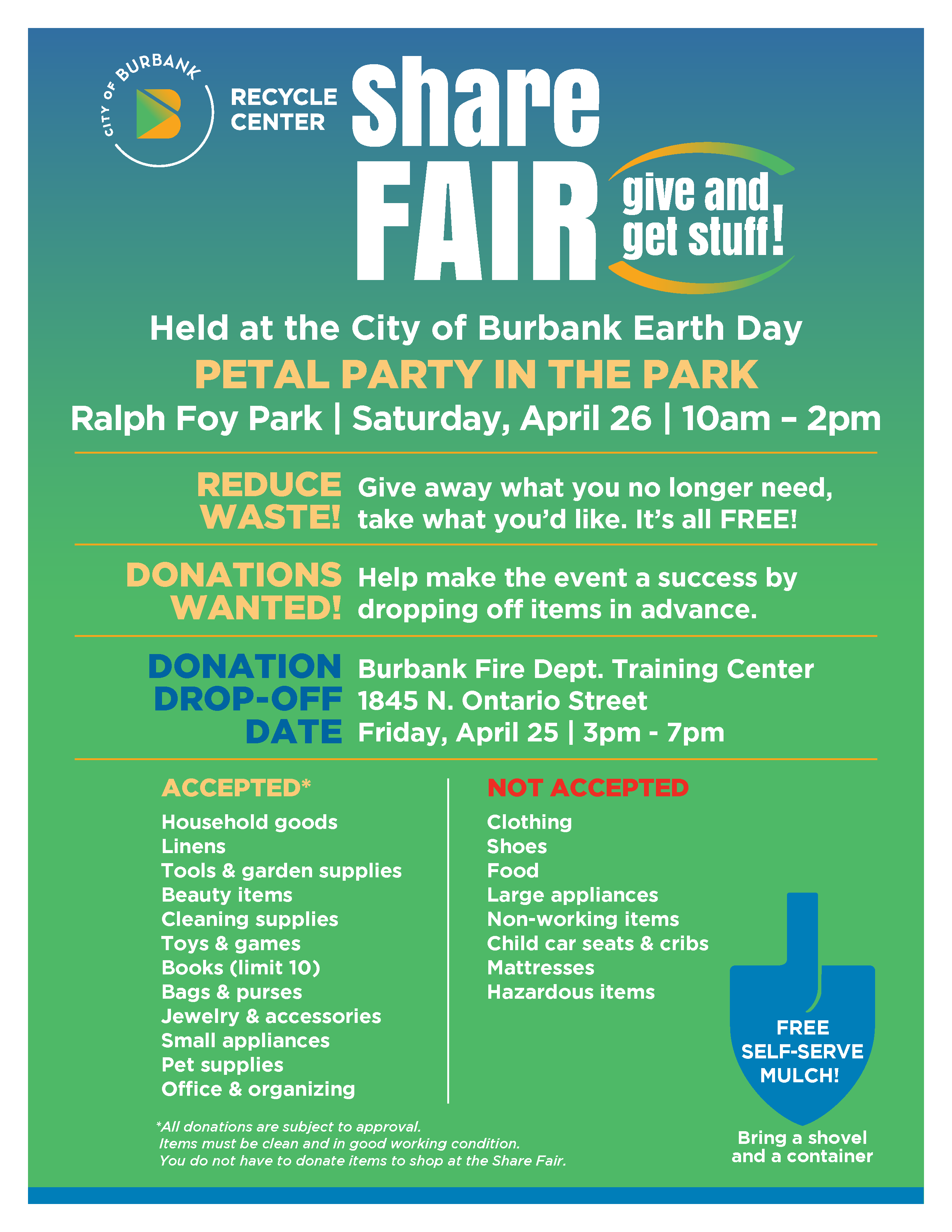 Community Share Fair Flyer