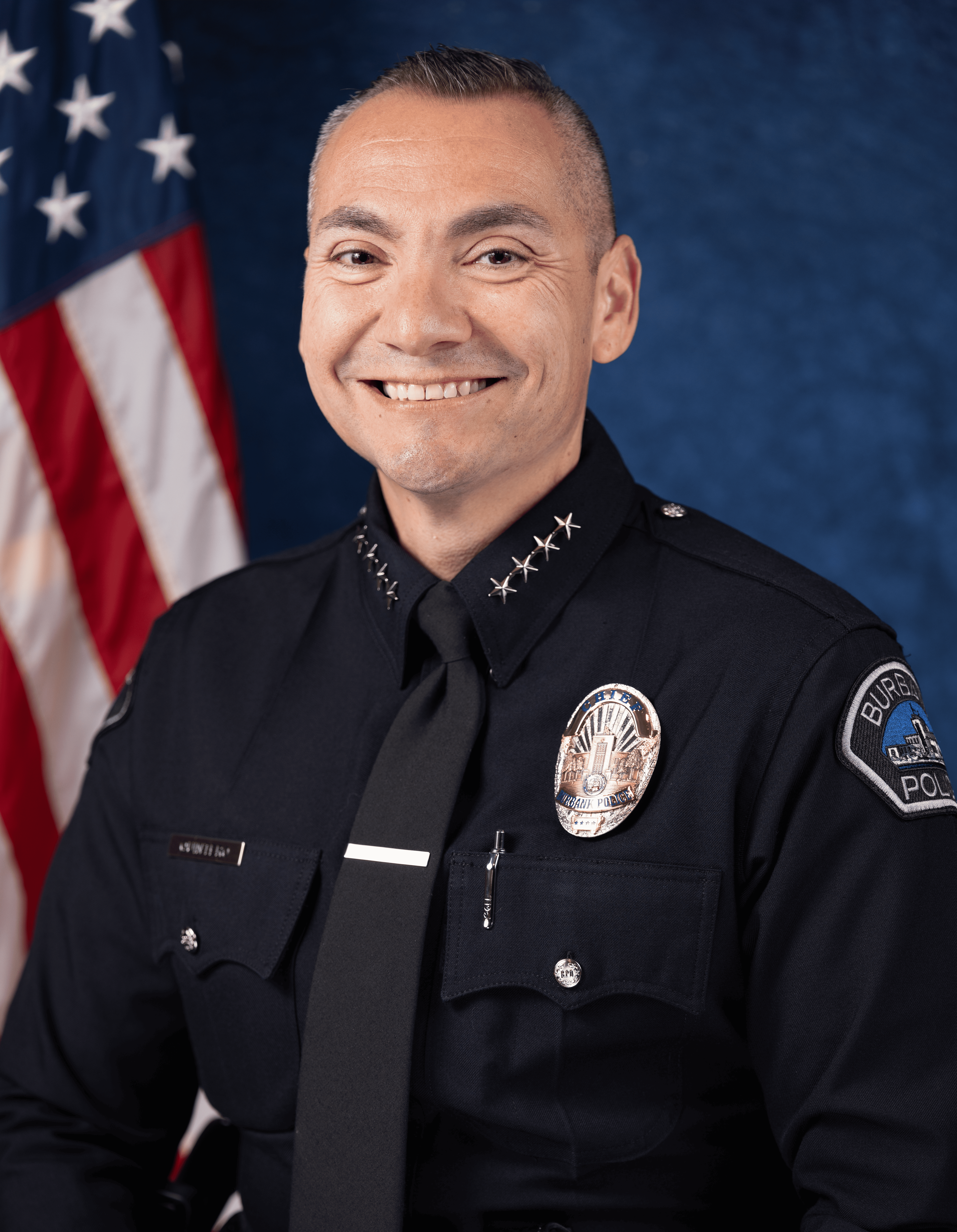 Burbank Police Chief Rafael Quintero